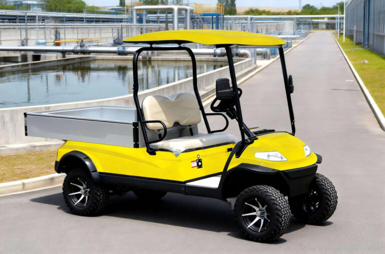 DTH-2 2-Seater hi-rise electric utility cart 3
