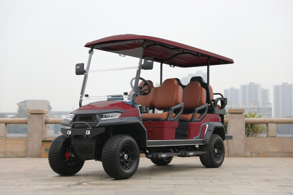 DGH-6 6-seater hi-rise electric golf cart 1