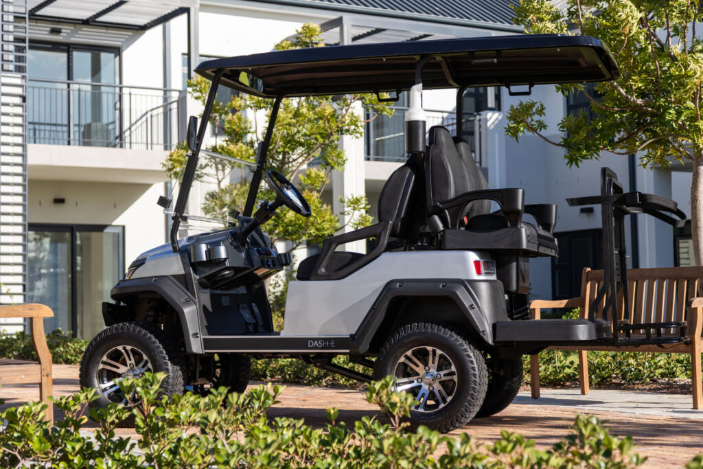 DGH-4 4-seater Hi-rise electric golf cart 2